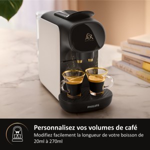 Cafetiere a capsules - PHILIPS - L'OR BARISTA - LM9012/00 - Sublime - Blanc