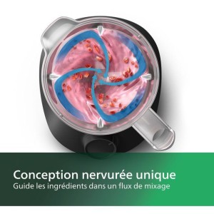 Mixer PHILIPS Daily HR2041 / 41 - 450W - Schwarz