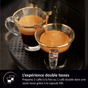 Doppelte Espresso Kaffeemaschine Philips L'Or Barista LM9012/40 - Nachtblau