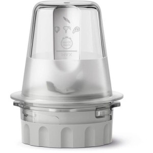 Blender mixeur - PHILIPS - HR2291/20 - Série 3000 avec hachoir - 600W - 2L - Blanc