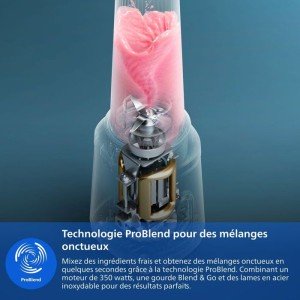 Blender mixeur - PHILIPS - HR2670/01 - Série 3000 - Blanc - Gourde ...
