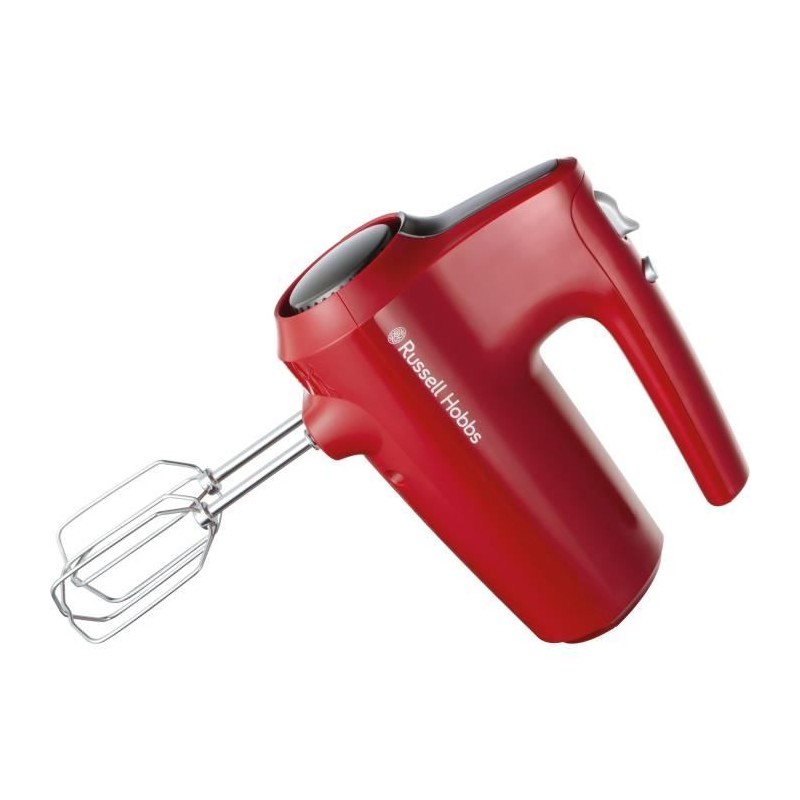 Hand mixer - RUSSEL HOBBS - Desire Red - 185 W - 5 speeds - Red