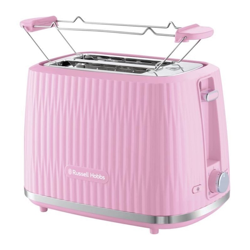 Toaster - RUSSELL HOBBS - EDEN - 800 W - 2 slots - Raspberry