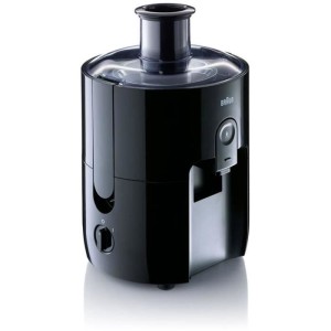 BRAUN SI3100BK Juicer - FastXtract and ColdXtract Technology - Foam Separator - Black