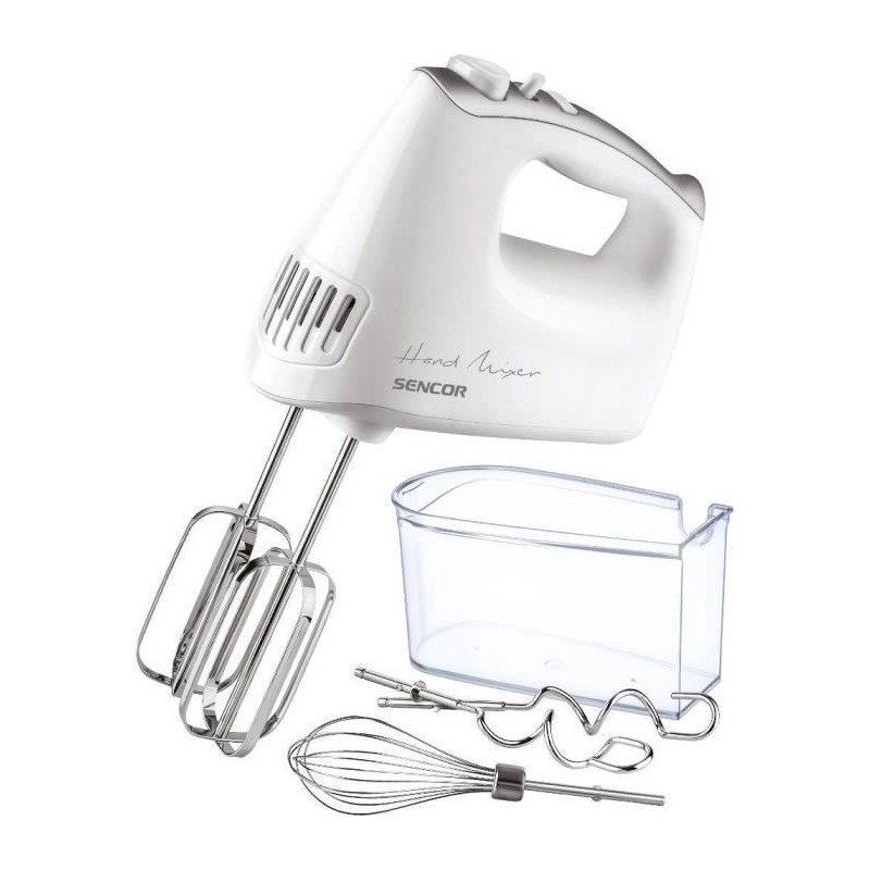 Batteur a main - SENCOR - SHM 5206WH-EUE3 - 500W - 5 niveaux de vit...
