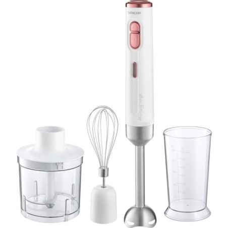 Mixeur a main - SENCOR - SHB9000WH - Puissance électrique: Batterie - Couleur: Rose - Capacité: 700L