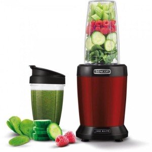 Bol mixeur blender - SENCOR - SNB 4301RD - 1000 Watt - Rouge |  Ble...