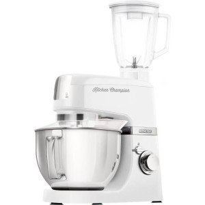 Robot pâtissier Sencor Kitchen Champion STM 6350WH - 1000 Watt - Blanc - 8 présélections - Bol 4.5L