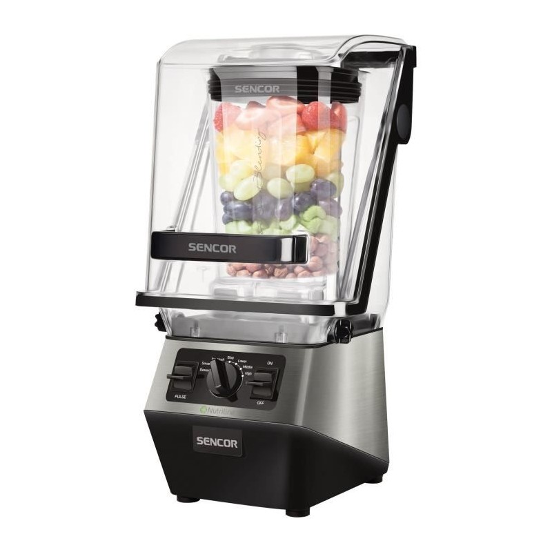 Blender - SENCOR - SBU-8850NP Super blender - 2000 W - Noir / Argent