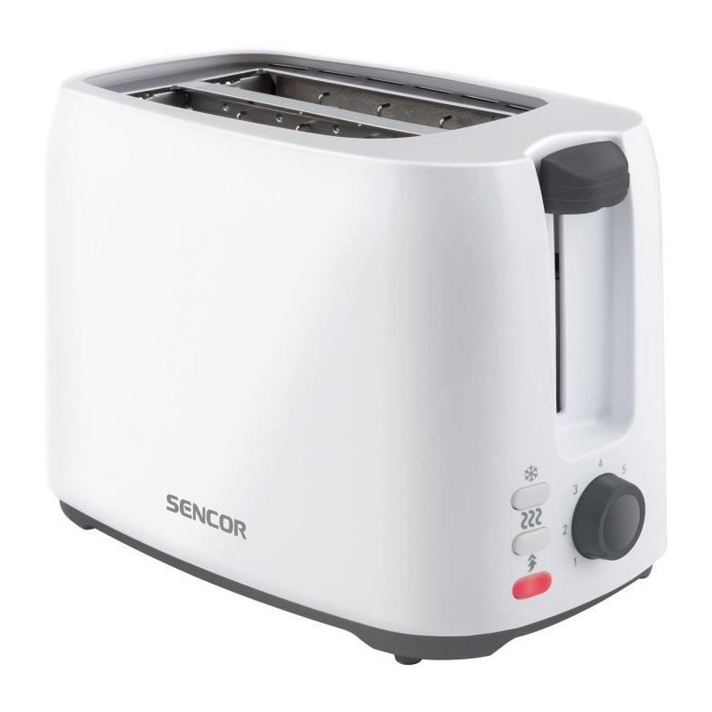 Grille-pain - SENCOR - STS 2606WH - 750 W - 2 fentes - Blanc |  Toa...