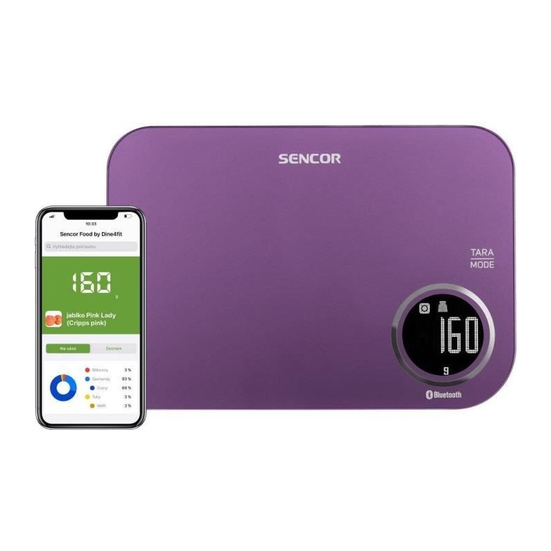 Balance de cuisine - Sencor - SKS 7073VT |  Küchenwaagen   | Chef Up