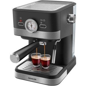 Machine a expresso - SENCOR - SES 1721BK - 1050 W - 20 bars - Noir ...