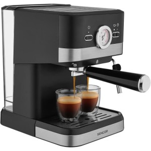 Machine a expresso - SENCOR - SES 1721BK - 1050 W - 20 bars - Noir ...