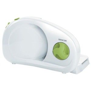 Trancheuse électrique - SENCOR - SFS 1001GR - 100 W - Blanc / Vert ...