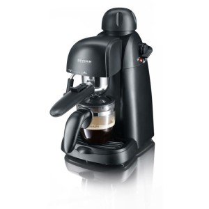 SEVERIN KA5978 Klassische Espressomaschine - Schwarz |  Kaffeemasch...