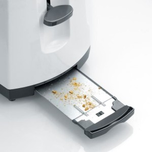 SEVERIN AT2234 Toaster, 2 lange Schlitze für 4 Scheiben: Toasten, Auftauen und Aufwärmen, Unterstützung für Gebäck, Selbstz