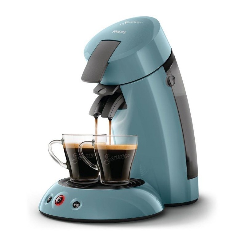 Cafetiere a dosette - PHILIPS - SENSEO - HD6553/21 - Original - Bleu Gris