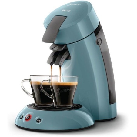 Cafetiere a dosette - PHILIPS - SENSEO - HD6553/21 - Original - Bleu Gris