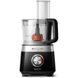 Robot de cuisine multifonction - PHILIPS - HR7510/10 - Série 3000 - 800W - bol de 2.1L - Noir