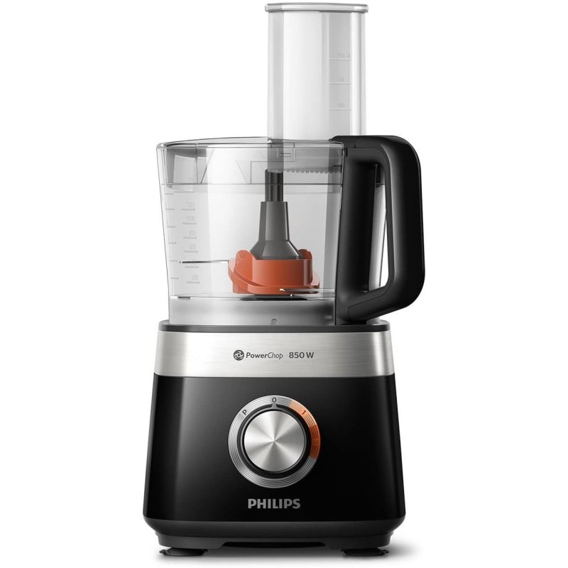 Robot de cuisine multifonction - PHILIPS - HR7510/10 - Série 3000 - 800W - bol de 2.1L - Noir