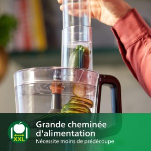 Philips HR7510 / 10 compact food processor 800 W black