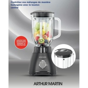 Mixer - ARTHUR MARTIN - AMPB40 - 1,5 l - 400 W - 2 Geschwindigkeiten + Puls