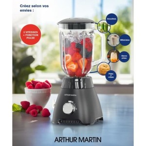 Mixer - ARTHUR MARTIN - AMPB40 - 1,5 l - 400 W - 2 Geschwindigkeiten + Puls