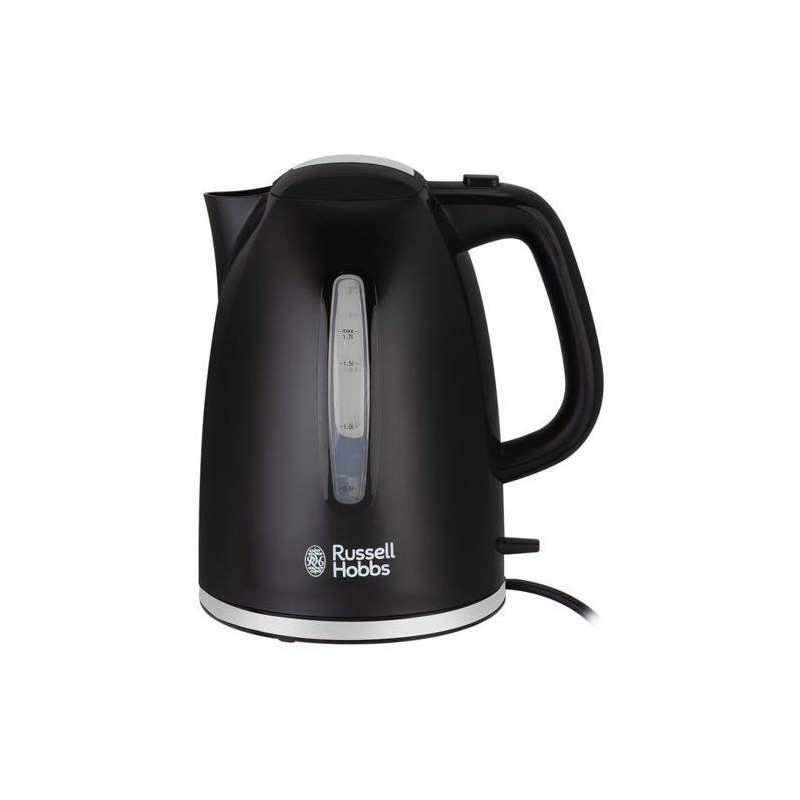 RUSSELL HOBBS 22591-70 - Textures Plus Kettle - 1.7L - 2400W - Black