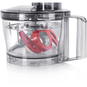 Robot multifonctions BOSCH MultiTalent3 - Blanc - 800 W - 2 vitesses et pulse - Bol mélangeur 2,3 L - Bol mixeur 1 L - 2 disque