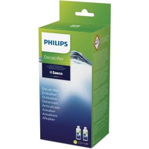 Détartrant machine a café - PHILIPS - CA6700/22 - compatible cafetieres Philips & Saeco - x2 bouteilles de 250ml