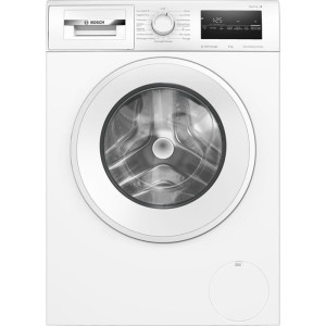 Lave-linge hublot BOSCH WAN2427ZFR SER4 - 8 kg - Induction - 60 cm - 1200 trs/min - Classe A - Vapeur - Blanc