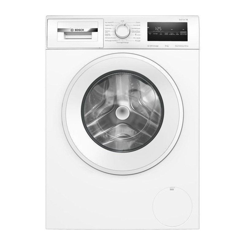 BOSCH WAN2427ZFR SER4 Frontlader-Waschmaschine – 8 kg – Induktion – 60 cm – 1200 U/min – Energieeffizienzklasse A –