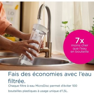 Cartouche BRITA - MiscroDisc - Pack de 3 filtres - 1 filtre 1 mois de filtration