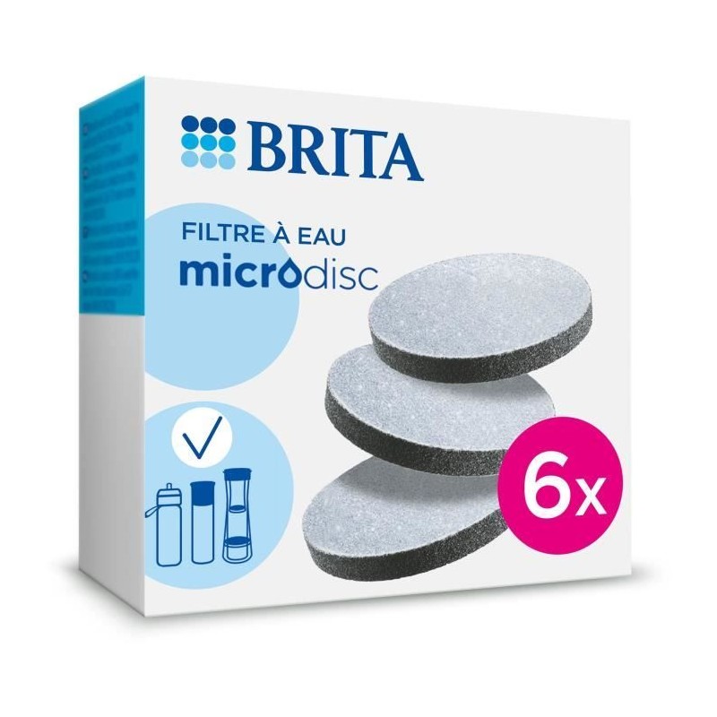 BRITA Pack 6 Filtering Microdiscs