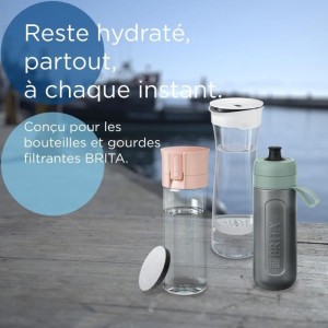 Cartouche BRITA - MicroDisc - Pack de 6 - 1 filtre 1 mois de filtration