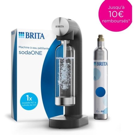 BRITA sodaONE Sprudelwassermaschine – Schwarz