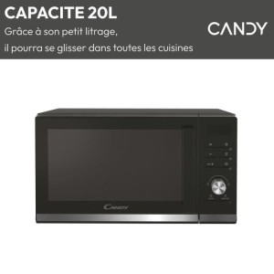 CMGA20TNDB Mikrowellengrill CANDY Moderna – 20 l – MO 700 W – Grill 1000 W – digitale Benutzeroberfläche