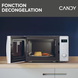 CMWA20SDLW Mono CANDY Idea microwave - 20L - MO: 700W - Digital UI - 8 automatic programs - White