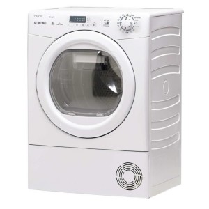 CANDY CS EH9N2LE-S Intelligenter Wärmepumpen-Wäschetrockner – 9 kg – EasyCase-Behälter – Klasse D – Weiß