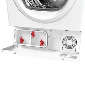 CANDY CS EH9N2LE-S Intelligenter Wärmepumpen-Wäschetrockner – 9 kg – EasyCase-Behälter – Klasse D – Weiß