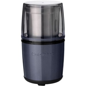 Moulin a épices - CUISINART - Fonctionne par impulsion - 2 bols avec couvercle - Bleu nuit
