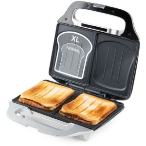 DOMO Sandwichmaker – DO9267C – XXL-Platten – Antihaftbeschichtung – 900 W