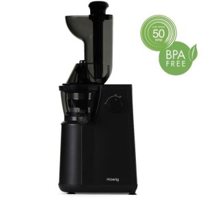 Vitamin+ Extra Langsamer Entsafter - HKoeNIG - GSX24 - 400 W - 1 L - Schwarz
