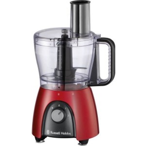 Küchenmaschine – RUSSEL HOBBS – Desire Red – 600 W – 2 Geschwindigkeiten + Puls – Rot
