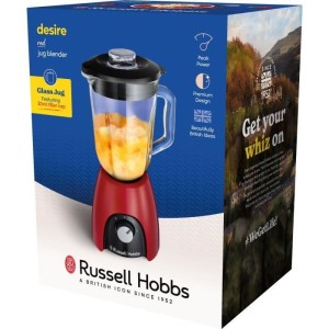 Mixer – RUSSEL HOBBS – Desire Red – 650 W – 2 Geschwindigkeiten + Pulse – Rot