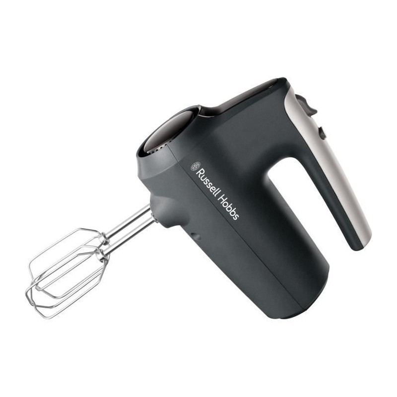 Handmixer – RUSSEL HOBBS – Desire Matte Charcoal – 185 W – 5 Geschwindigkeiten – Schwarz