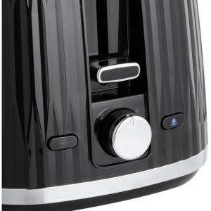 Toaster - RUSSELL HOBBS - EDEN - 800 W - 2 slots - Black