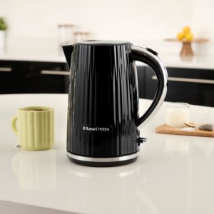 Wasserkocher - RUSSELL HOBBS - EDEN - 2400 W - 1,7 l - Schwarz
