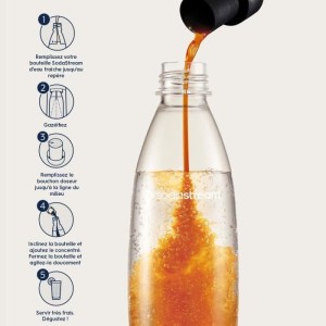 SODASTREAM Concentrates - Pack of 6 Lipton Ice Tea Concentrates - Up to 54L of drinks - 440 ml