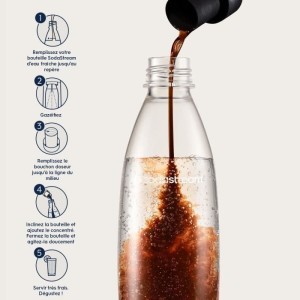 Set mit 6 COLA SODASTREAM-Konzentraten – 440 ml